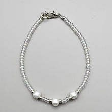 Load image into Gallery viewer, Translucent Seed Bead with Freshwater Pearls
