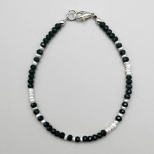 Load image into Gallery viewer, Emerald Green Crystal with Freshwater Pearls
