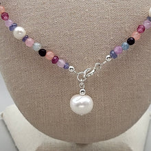 Load image into Gallery viewer, Pearl and Agate Necklace
