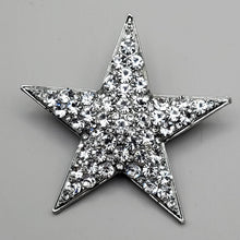 Load image into Gallery viewer, Diamante Star Brooch
