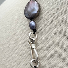 Load image into Gallery viewer, Dark Grey Coin Pearls
