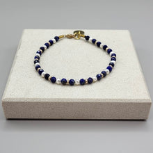 Load image into Gallery viewer, Lapus Lazuli with Freshwater Pearls
