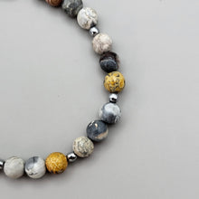 Load image into Gallery viewer, Semi precious stone with Hematite

