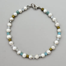 Load image into Gallery viewer, Freshwater Pearl with Crystal
