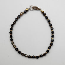 Load image into Gallery viewer, Brown Agate with Rose gold Hematite
