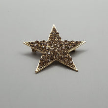 Load image into Gallery viewer, Diamante Star Brooch
