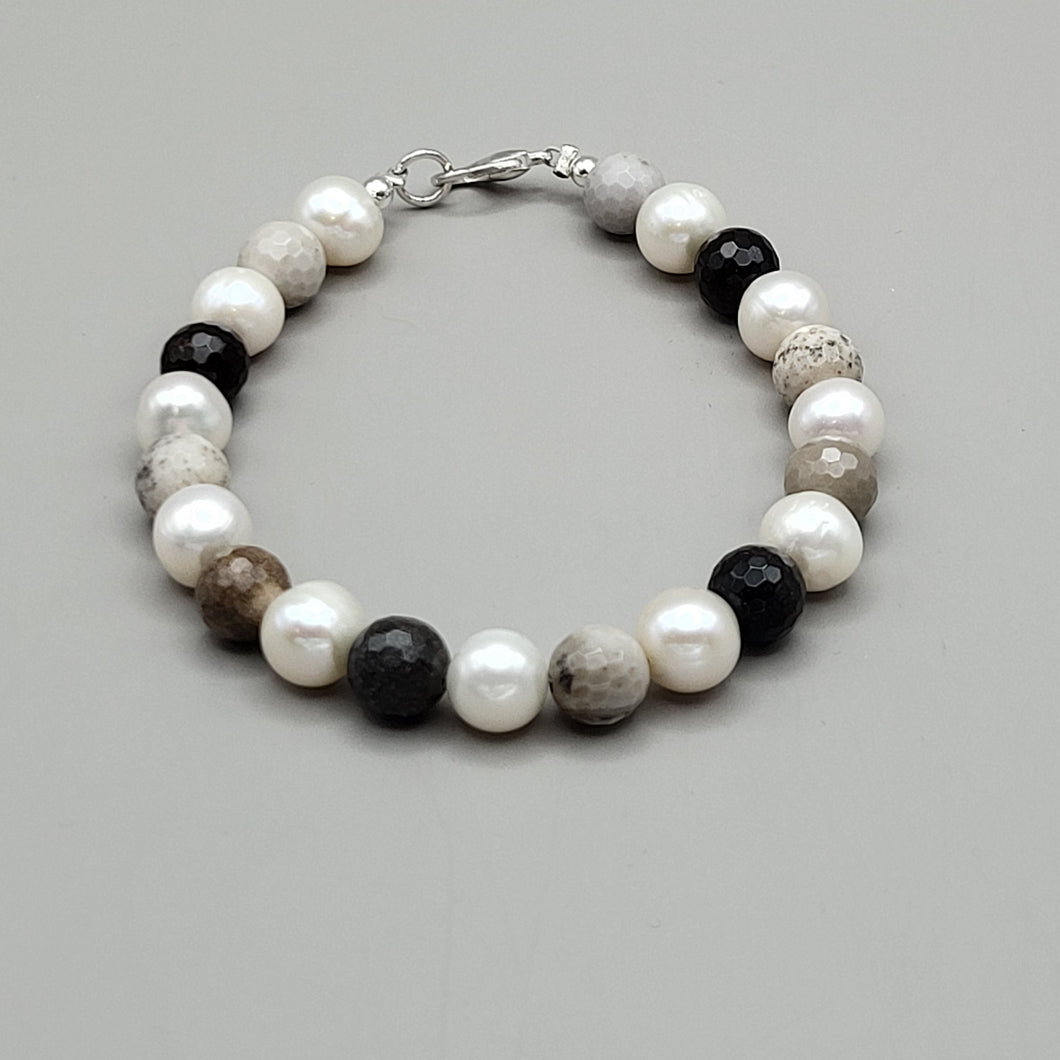 Pearls & Agate