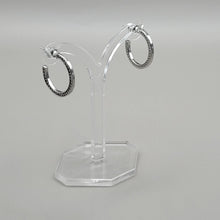 Load image into Gallery viewer, Silver Plated Hoop
