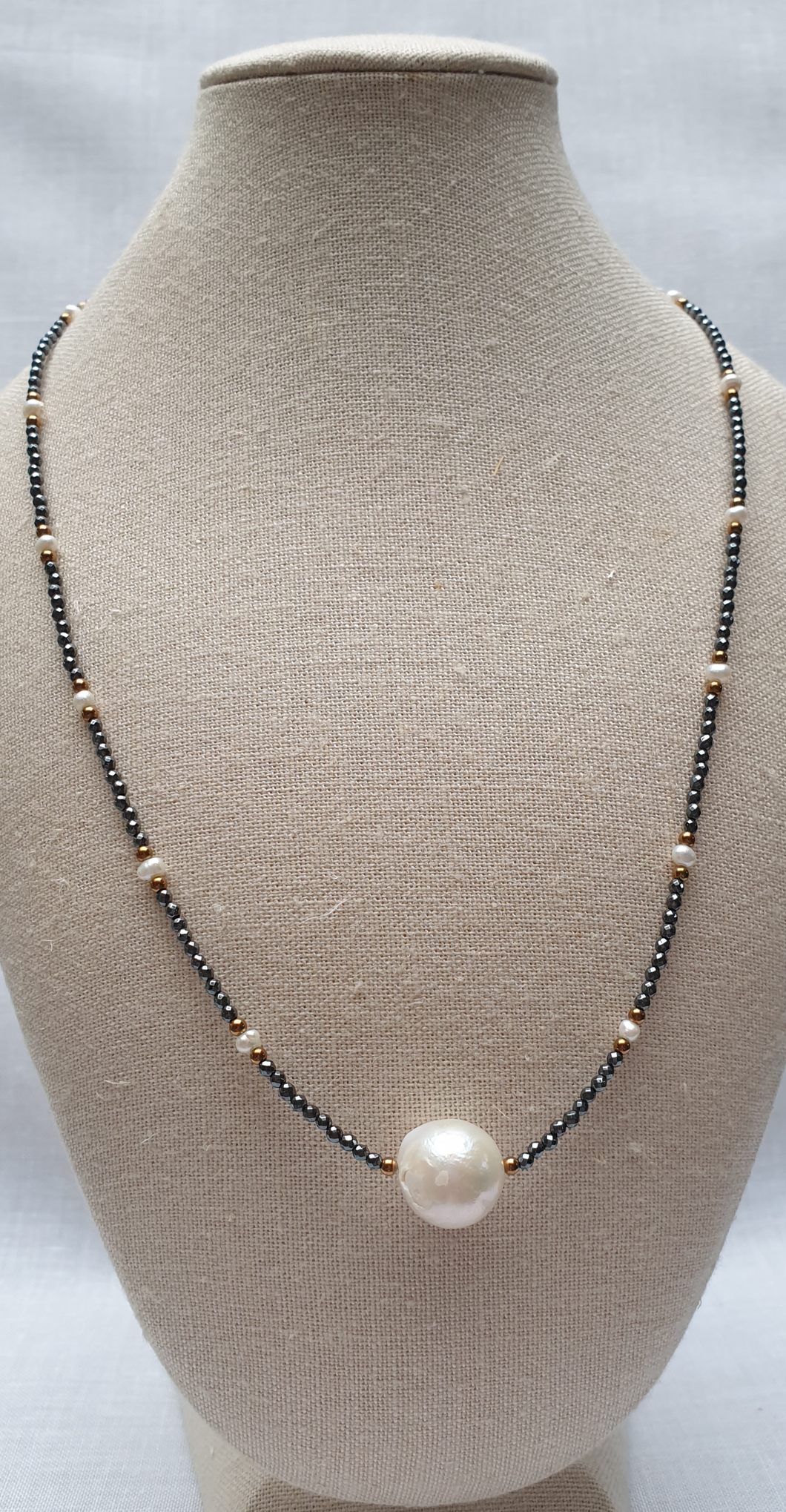 Freshwater pearl necklace