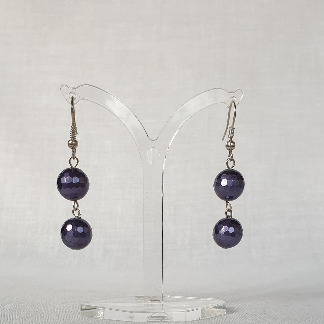 Shell Pearl Drop Earrings