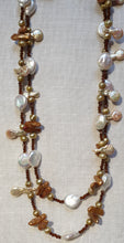 Load image into Gallery viewer, Long freshwater pearl necklace
