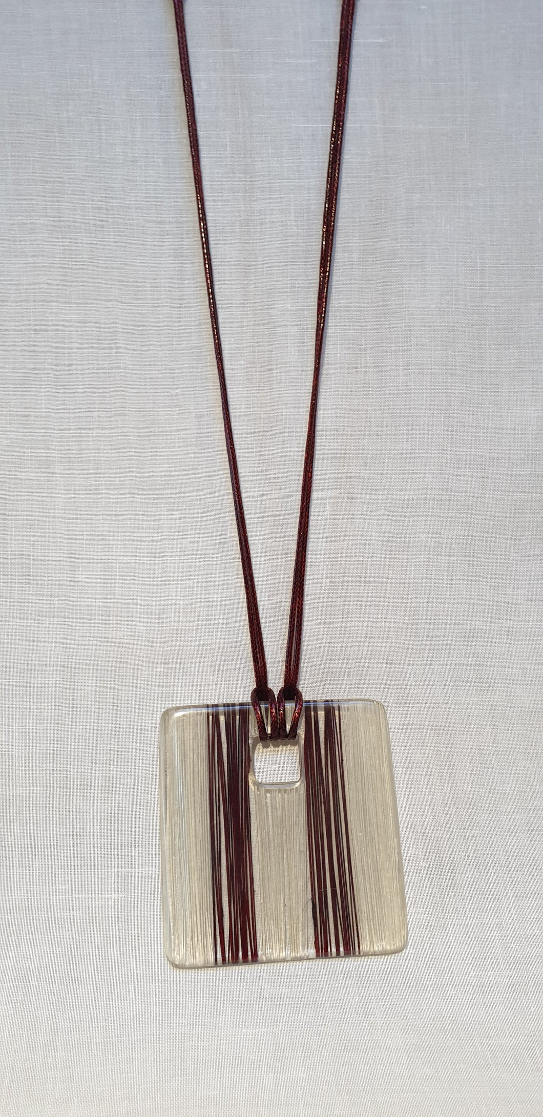 Striped pendant