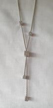 Load image into Gallery viewer, Silver rope necklace
