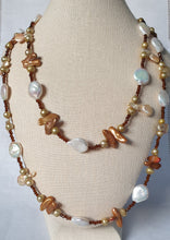 Load image into Gallery viewer, Long freshwater pearl necklace
