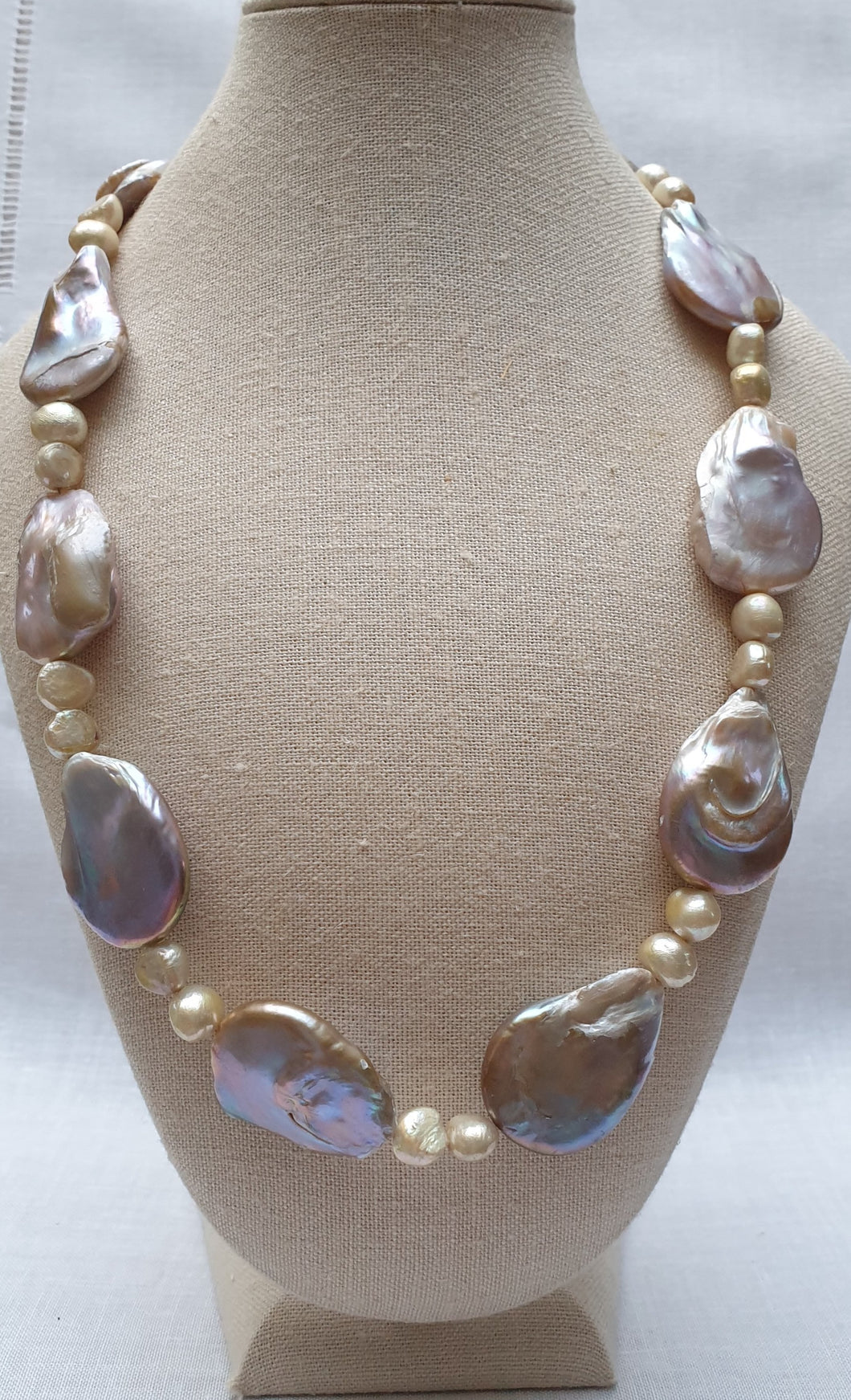 Freshwater pearl necklace