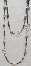 Load image into Gallery viewer, Agate and Crystal necklace
