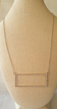 Load image into Gallery viewer, Rectangle pendant
